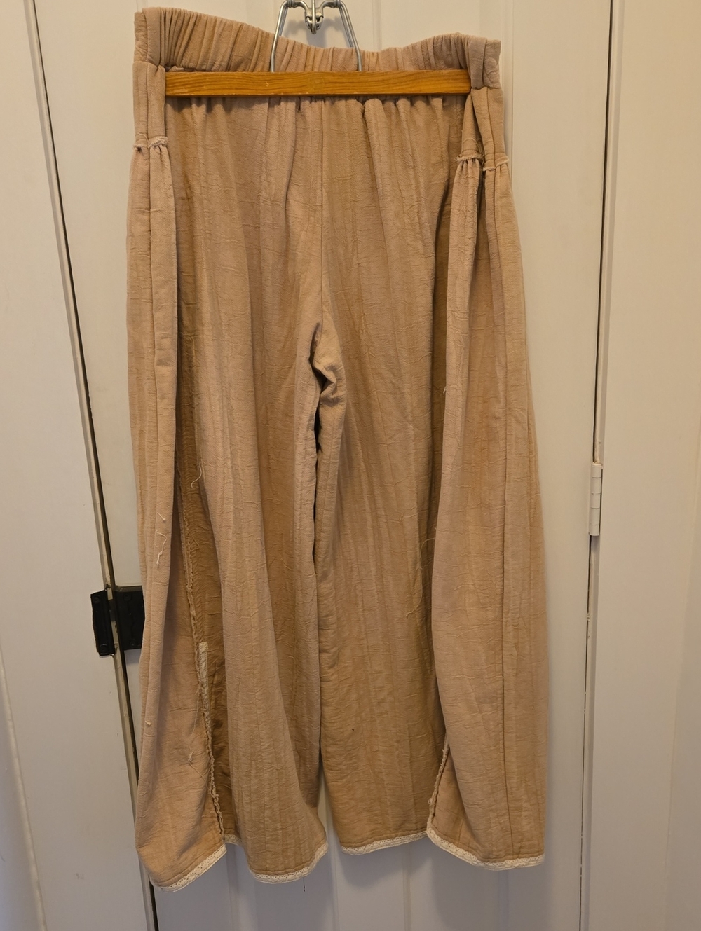 POL Linen Cotton Ultra Wide-Leg Pants Size M - Picture 7 of 16